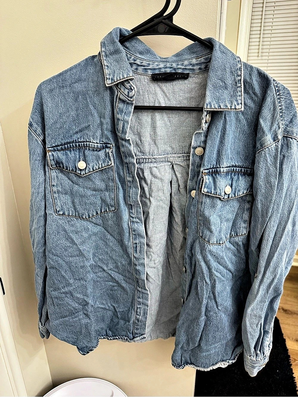 Women's Blue Denim Jacket Like New